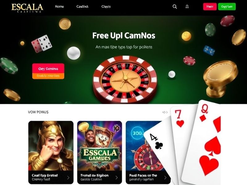 Welcome to the official Escala Gaming website. Enjoy real money casino games, including high-quality slots, live dealers, poker, and more. Register today for exclusive bonuses and secure payments.
